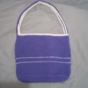 NWOT. Crochet Shoulder Bag  Home Made